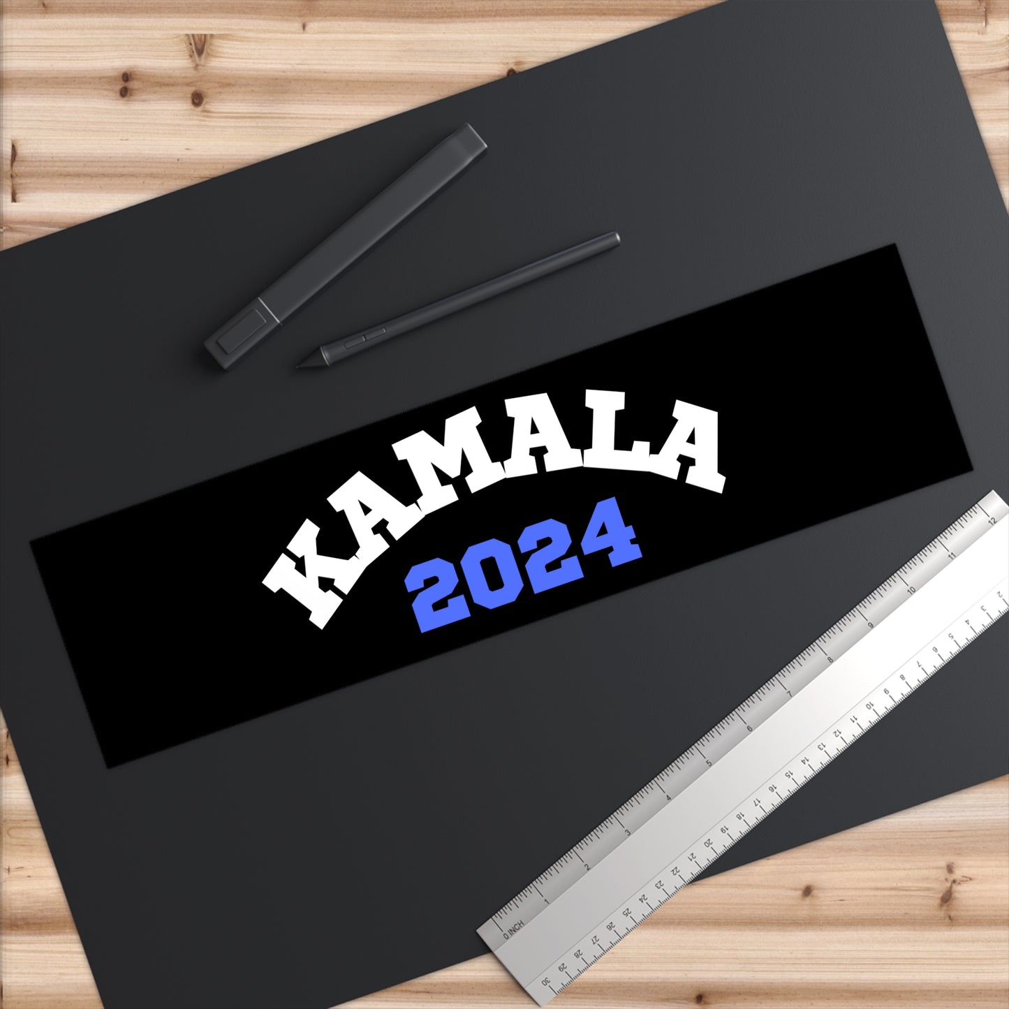 Kamala 2024 Black Bumper Sticker