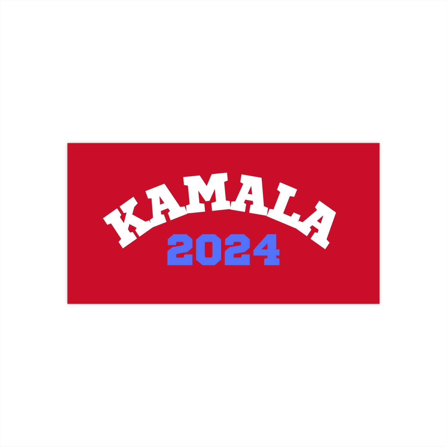 Kamala 2024 Red Bumper Sticker