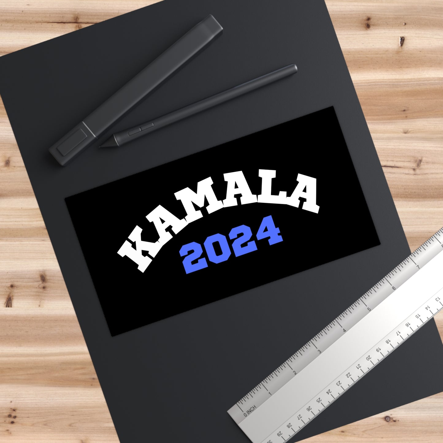 Kamala 2024 Black Bumper Sticker