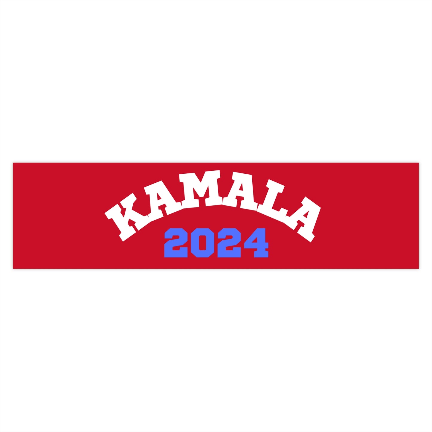 Kamala 2024 Red Bumper Sticker