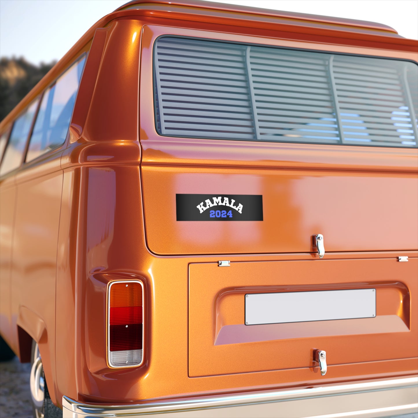 Kamala 2024 Black Bumper Sticker
