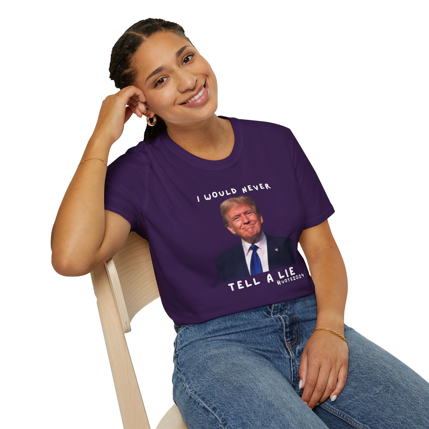 I Would Never Trump Tee - Unisex