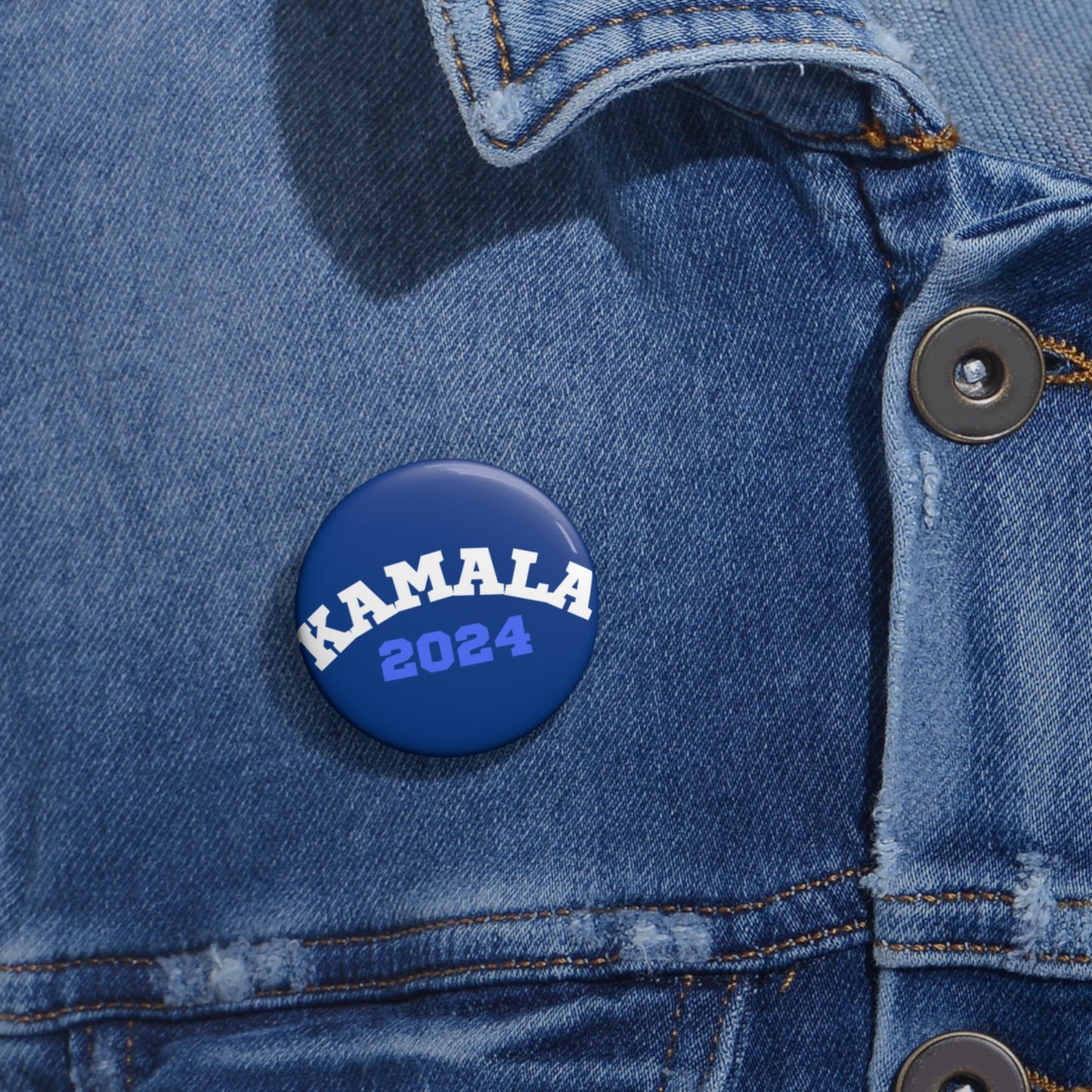 Kamala 2024 Blue Pin