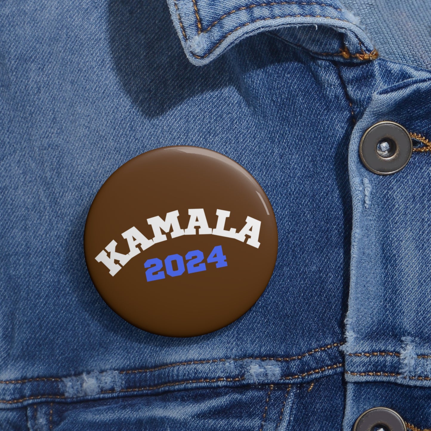 Kamala 2024 Brown Pin