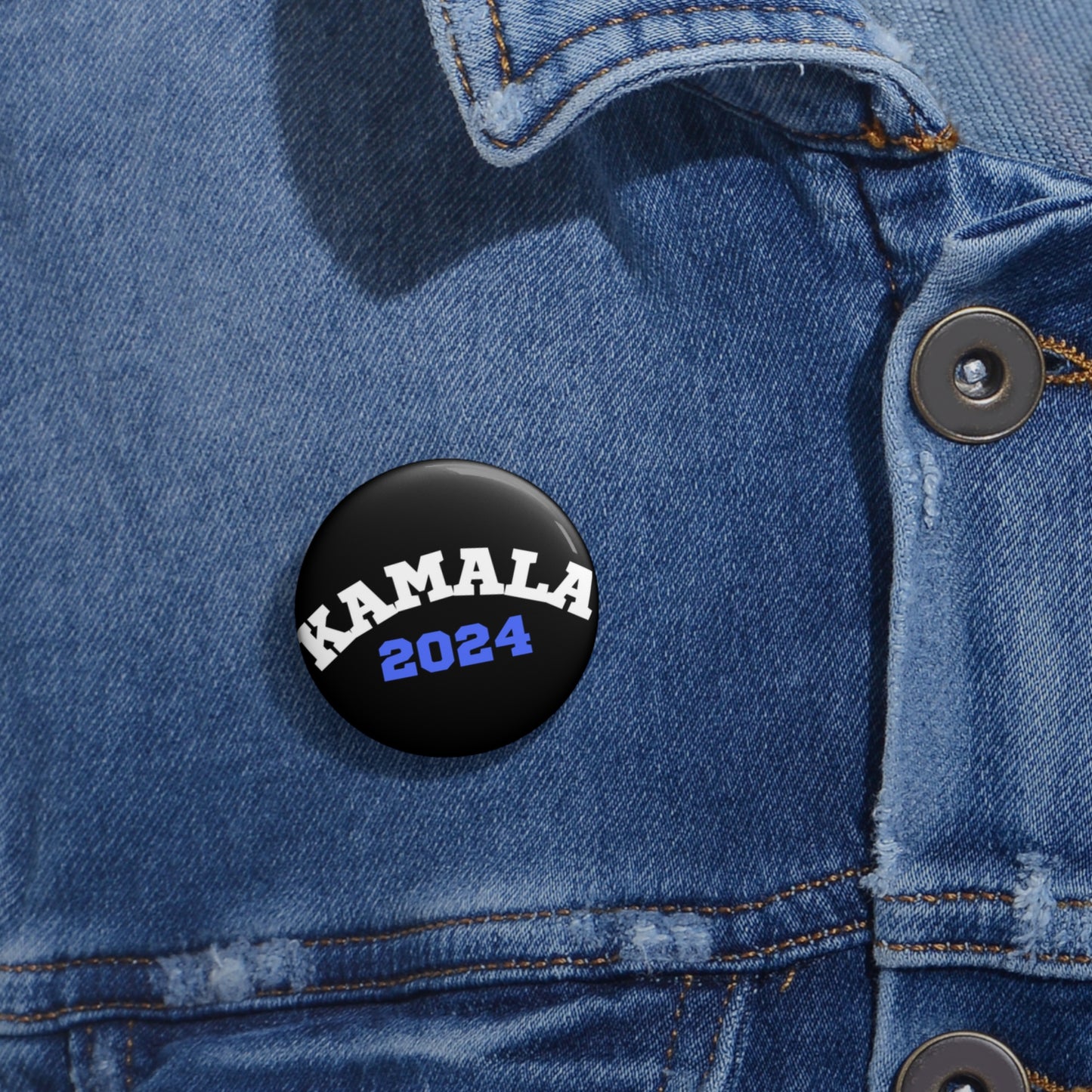 Kamala 2024 Black Pin