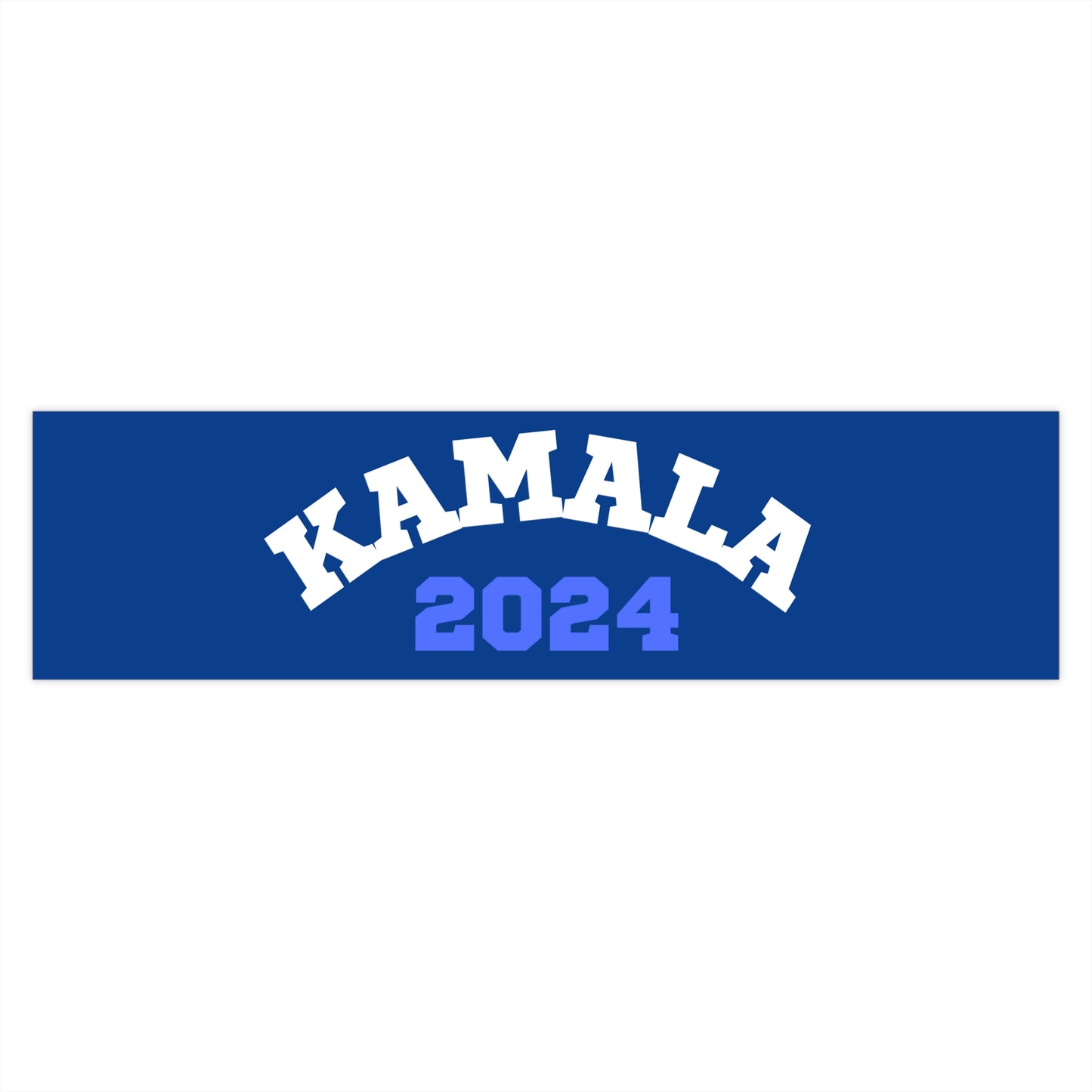 Kamala 2024 Blue Bumper Sticker