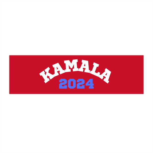 Kamala 2024 Red Bumper Sticker