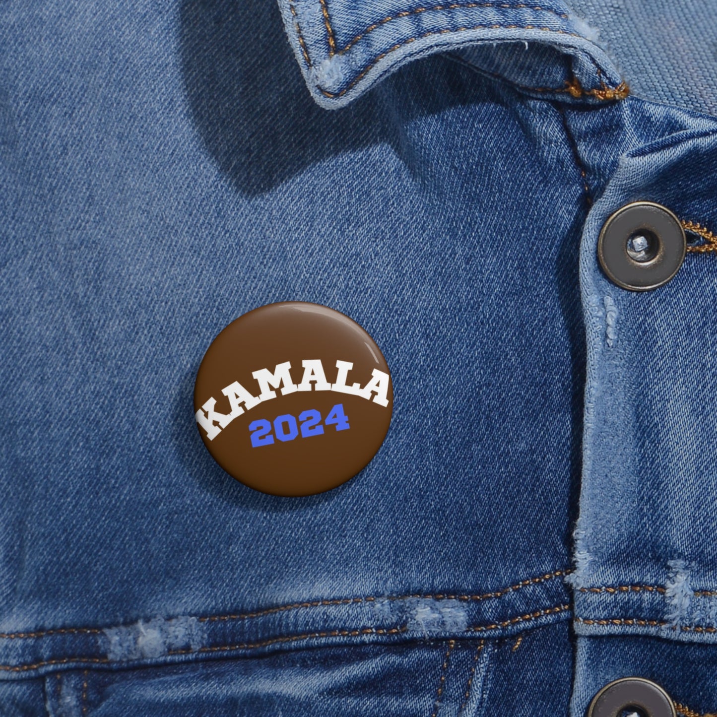 Kamala 2024 Brown Pin