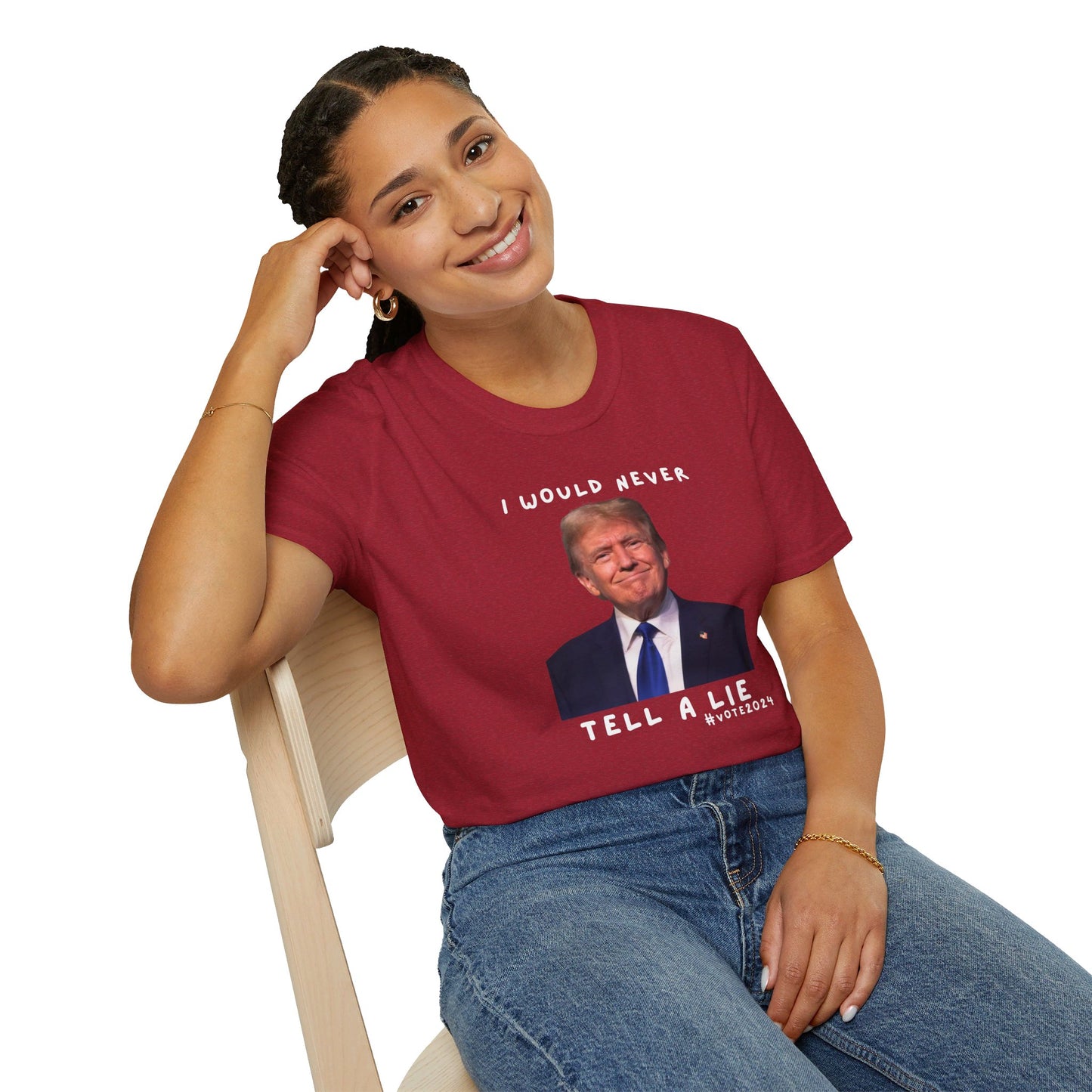 I Would Never Trump Tee - Unisex