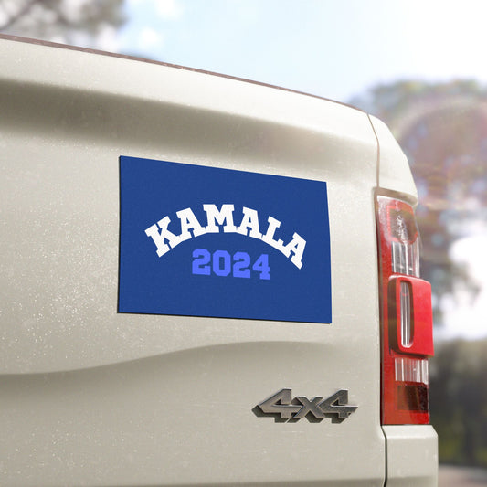 Kamala 2024 Blue Car Magnet