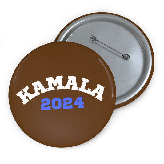 Kamala 2024 Brown Pin