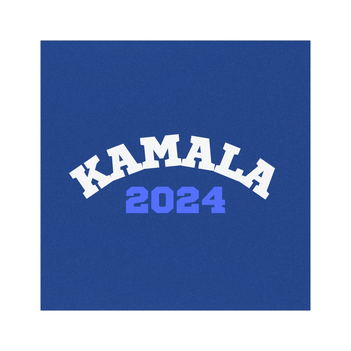 Kamala 2024 Blue Car Magnet